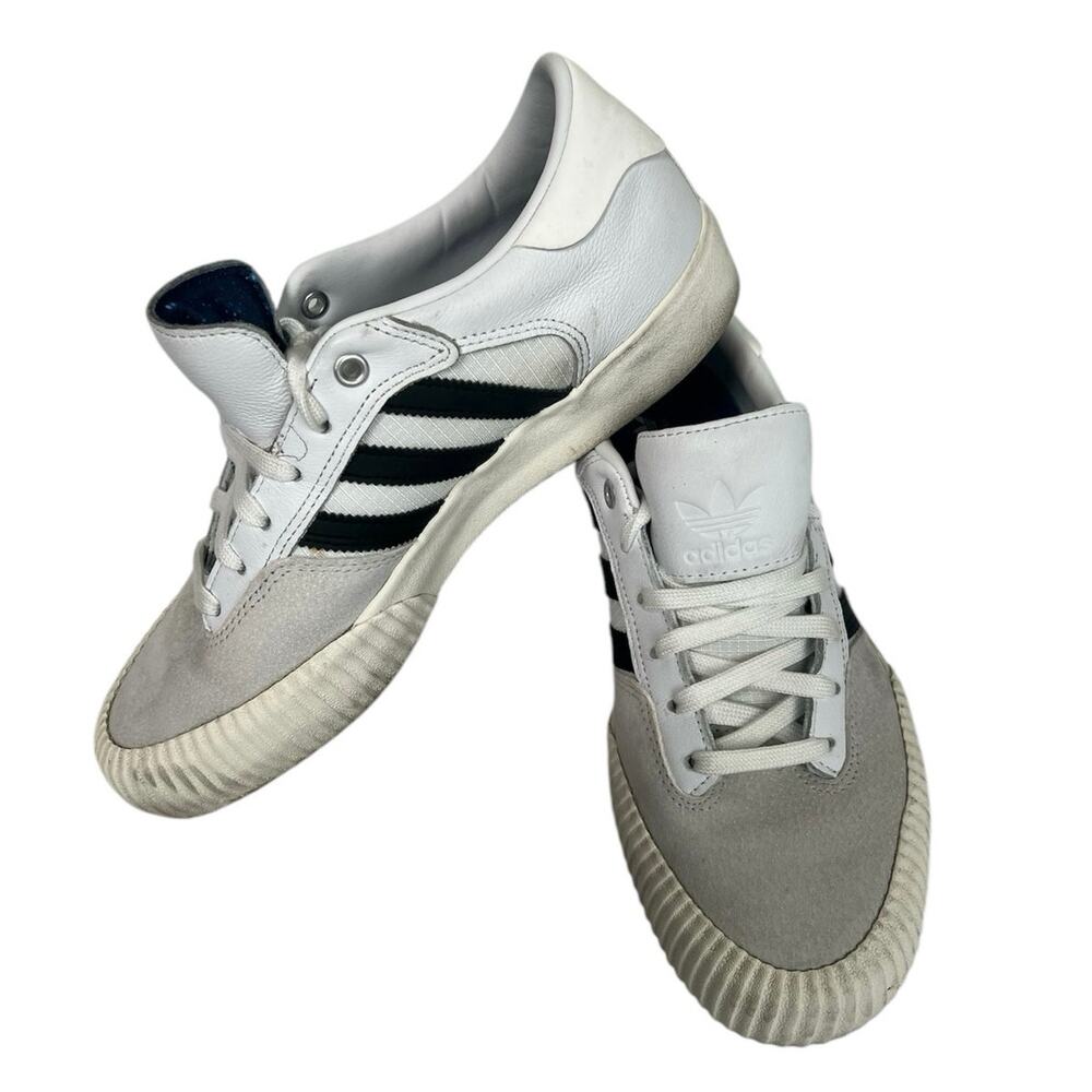 Adidas Sneakers Matchbreak Outerspace White Collegiate Street Skateboard Size 8 - Picture 5 of 11